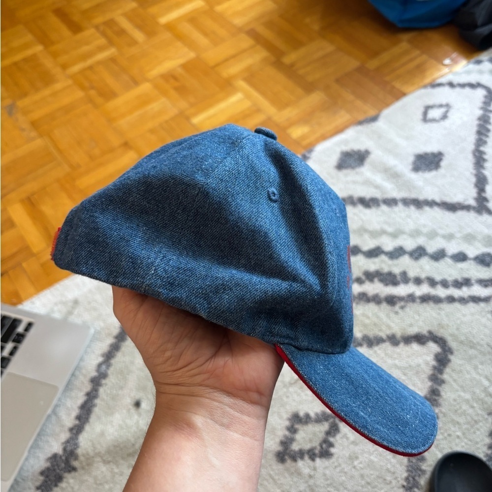 Blue Denim Betty Boop Cap - Picture 3 of 4